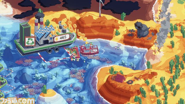 『Spilled!』海に浮かぶゴミを船で掃除、キレイになっていく様子が気持ちいいゲームが本日（3/27）発売。制作者も船で生活しながら開発