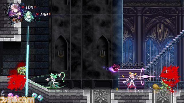 『グリム・ガーディアンズ サーヴァント・オブ・ザ・ダーク』悪魔メイドの姉妹が魔王復権を目指す2D横スクロールアクション。DL版が本日（3/27）発売