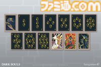 『ダークソウル』ジークマイヤーのぬいぐるみが登場。ツヴァイヘンダーとピアスシールドを装備可能。墓王ニト、アルトリウス、ソラールなどが描かれたトランプも