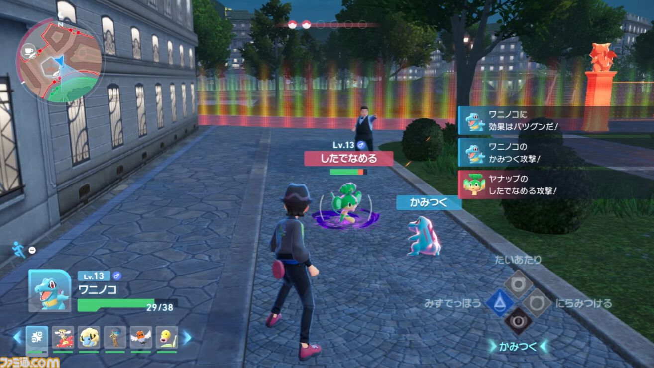 『ポケモンレジェンズZ-A（ゼットエー）』ミレアシティの夜は“ZAロワイヤル”がアツい。個性派トレーナーたちとポケモンバトル【Nintendo Direct】