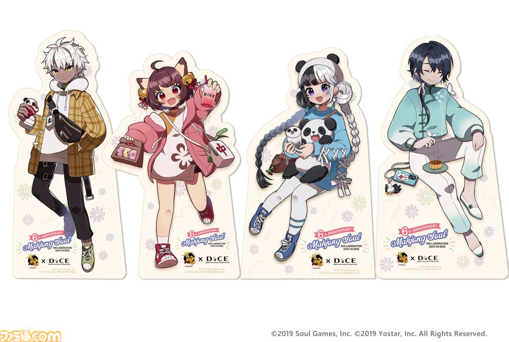 雀魂×　DiCE　コラボカフェ第三弾 一姫 雀魂 -じゃんたま-』祝5周年！「雀魂×DiCE コラボカフェ第三弾