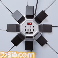 【浮遊要塞？】レトロゲーム好きなら反応してしまうサンワダイレクトの八角形電源タップ“700-TAP072”が再入荷。堅牢なつくりはまさに要塞