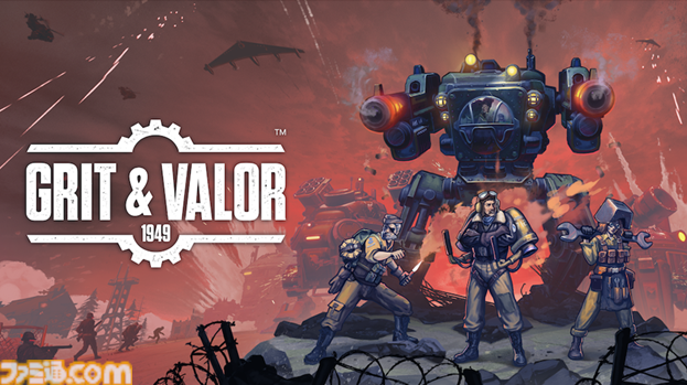 『Grit and Valor - 1949』架空の第二次世界大戦を描く“ディーゼルパンク”戦術ストラテジーのSteam版が発売。二足歩行メック部隊で悪の枢軸国を打倒せよ