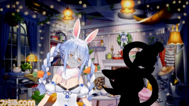 兎田ぺこら、じつはロボットだった。ホラーすぎる“兎田ぺこらのウワサ”という動画が公開される。サルのようなシルエットはペットのジルくんか……？【エイプリルフール】
