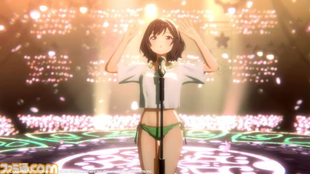 【学マス】あさり先生がライブに登場！ 制服にチャイルドスモック、Tシャツ水着などの衣装で『桜フォトグラフ』を歌い上げる【エイプリルフール】