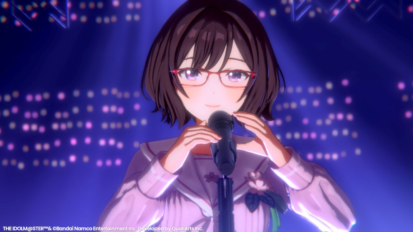 【学マス】あさり先生がライブに登場！ 制服にチャイルドスモック、Tシャツ水着などの衣装で『桜フォトグラフ』を歌い上げる【エイプリルフール】