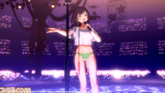 【学マス】あさり先生がライブに登場！ 制服にチャイルドスモック、Tシャツ水着などの衣装で『桜フォトグラフ』を歌い上げる【エイプリルフール】