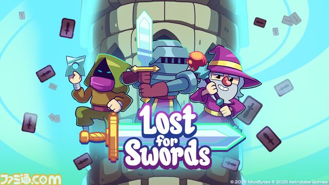 『Lost For Swords』拾った装備を使えるのは一度だけ、探索する塔はデッキのカードで形成された部屋。緊張感たっぷりの塔攻略が味わえるローグライク・デッキビルダーゲーム
