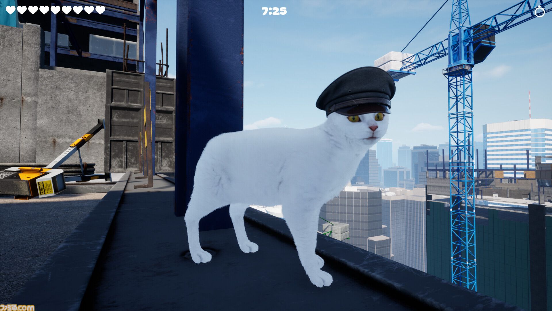 猫になって建設中の高層ビル屋上から地上を目指すアスレチック系アクション『Only Way is Down』発売。美しい街並みを眺めながら我が家を目指す心温まる冒険の旅