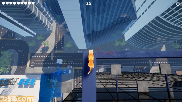 猫になって建設中の高層ビル屋上から地上を目指すアスレチック系アクション『Only Way is Down』発売。美しい街並みを眺めながら我が家を目指す心温まる冒険の旅
