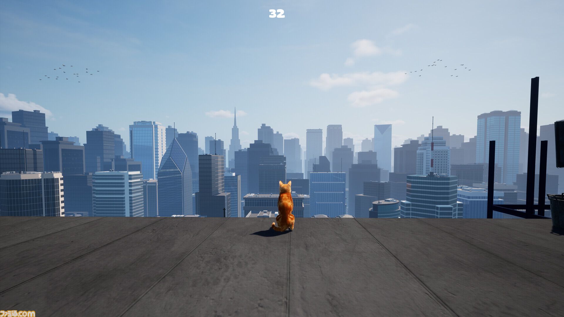 猫になって建設中の高層ビル屋上から地上を目指すアスレチック系アクション『Only Way is Down』発売。美しい街並みを眺めながら我が家を目指す心温まる冒険の旅