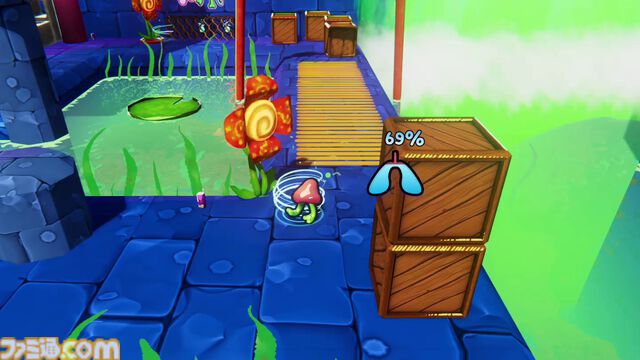 『鼻と花：スニファーの喜び』は誰もが夢中になれるアクションゲームなのに操作キャラがよりによって鼻。しかも鼻水の足で移動する【TIGS2025】