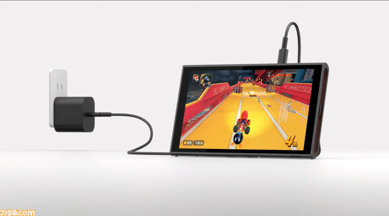 【Switch 2】画面サイズ7.9インチ（HDR対応）で、最大120fps。マグネット式ジョイコンはマウスとして使用できる【Nintendo Direct】