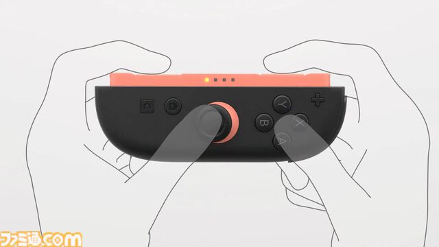 【Switch 2】画面サイズ7.9インチ（HDR対応）で、最大120fps。マグネット式ジョイコンはマウスとして使用できる【Nintendo Direct】