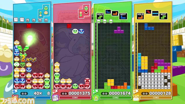 『ぷよテト2S』がSwitch2向けに本体と同日（6/5）に発売決定。ひとつのフィールドをふたりで操作する新モード“いっしょにぷよテト”が追加
