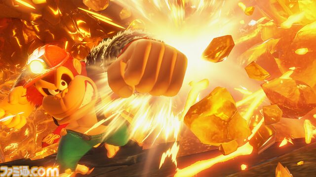 『ドンキーコング バナンザ』は使うボタンのほとんどが“破壊”に割り当てられた“大破壊”アクション。壁を壊して進んだ先にボーナスステージがあることも【Switch2体験会】