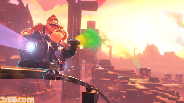 『ドンキーコング バナンザ』は使うボタンのほとんどが“破壊”に割り当てられた“大破壊”アクション。壁を壊して進んだ先にボーナスステージがあることも【Switch2体験会】