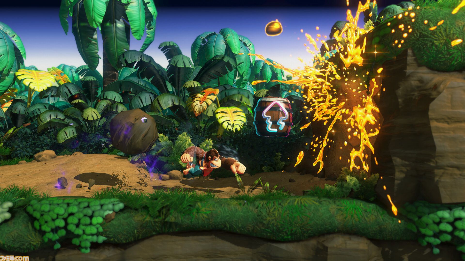 ドンキーコング バナンザ』は使うボタンのほとんどが“破壊”に割り当て