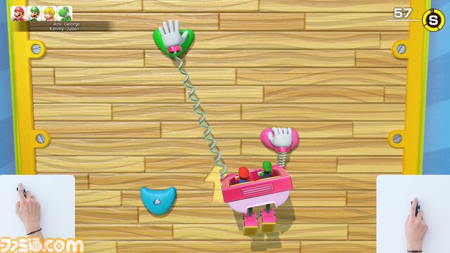 『スーパーマリオパーティ ジャンボリー + ジャンボリーTV』マウス操作＆カメラを使ったミニゲームに熱中して仕事を忘れてガチ対戦。遊びの幅がグッと広がる【Switch体験会】