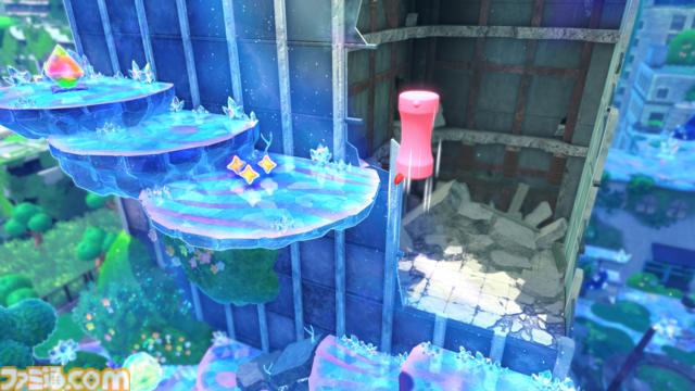 『星のカービィ ディスカバリー Switch2 Edition ＋ スターリーワールド』解像度やフレームレートが向上し、キャラクターたちの魅力も増し増し！ 新たな“ほおばりヘンケイ”も登場【Switch2体験会】