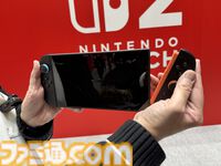 Switch2を世界最速で初体験！ Joy-Con2のマウス操作が快適＆便利。本体が大型化は持ちやすくなりつつ、意外と軽い【Switch2体験会】