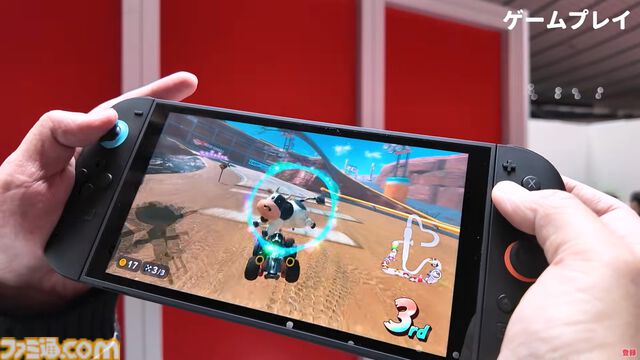 Switch2を世界最速で初体験！ Joy-Con2のマウス操作が快適＆便利。本体が大型化は持ちやすくなりつつ、意外と軽い【Switch2体験会】