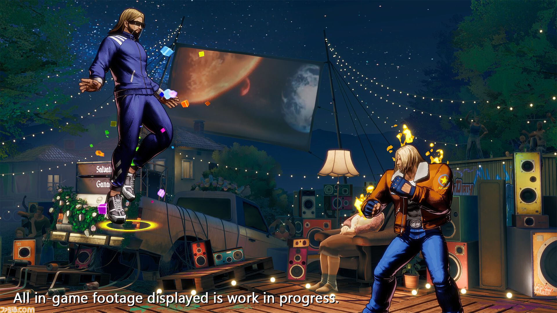 『餓狼伝説 CotW』世界的DJサルヴァトーレ・ガナッチがプレイアブルキャラとして参戦決定。DJと格闘技を融合させた“サルヴァトーレ”で相手を翻弄