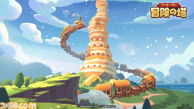 『クッキーラン：冒険の塔』かわいらしいクッキーを操作してステージ攻略に挑む3Dアクション。『クッキーラン』シリーズ最新作がサービス開始