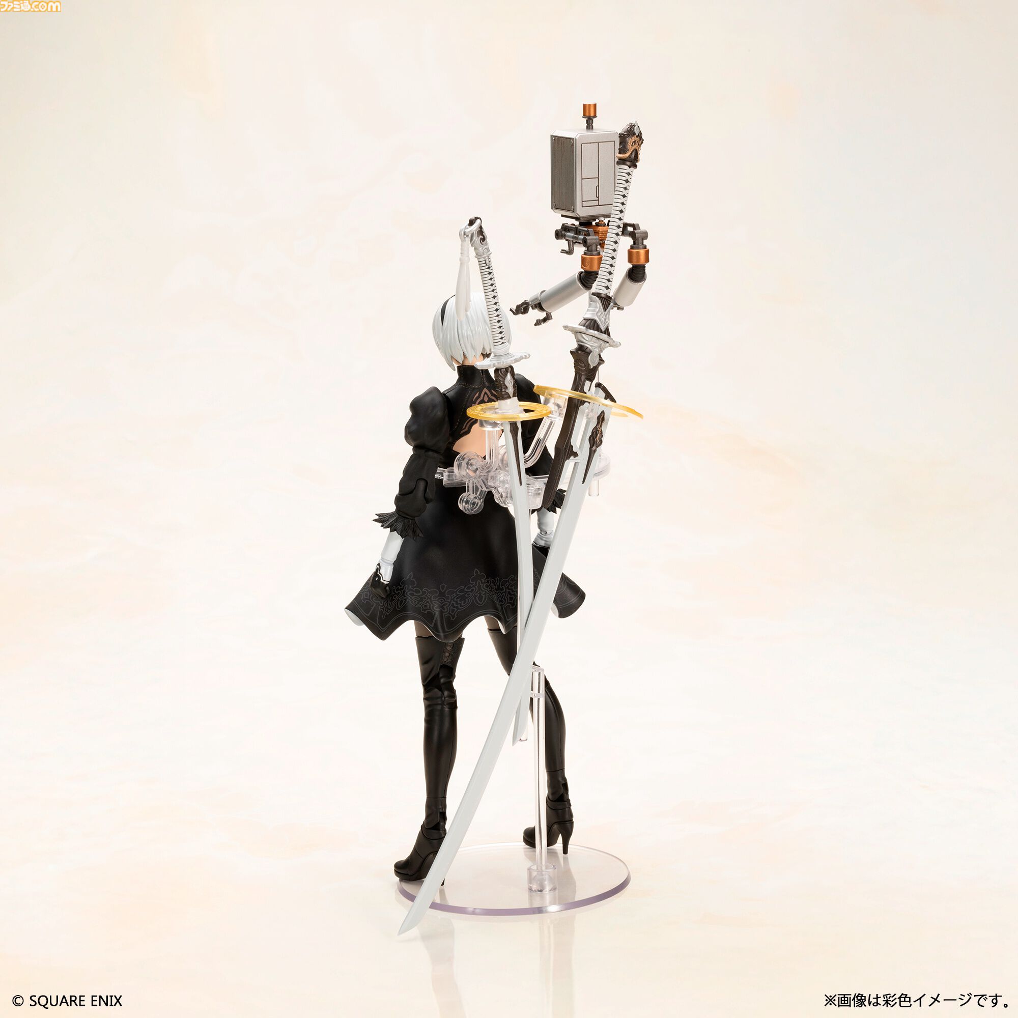 ニーア オートマタ』2Bのプラモデルが9月発売。白の契約、白の