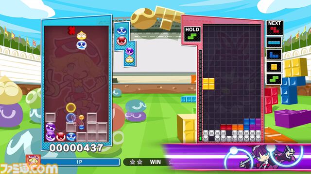 『ぷよぷよテトリス2S』新モード“いっしょにぷよテト”で大事なのはコミュニケーション。ふたりが同フィールドで“ぷよ”＆“テトリミノ”を動かしてワチャワチャ【Switch2体験会】