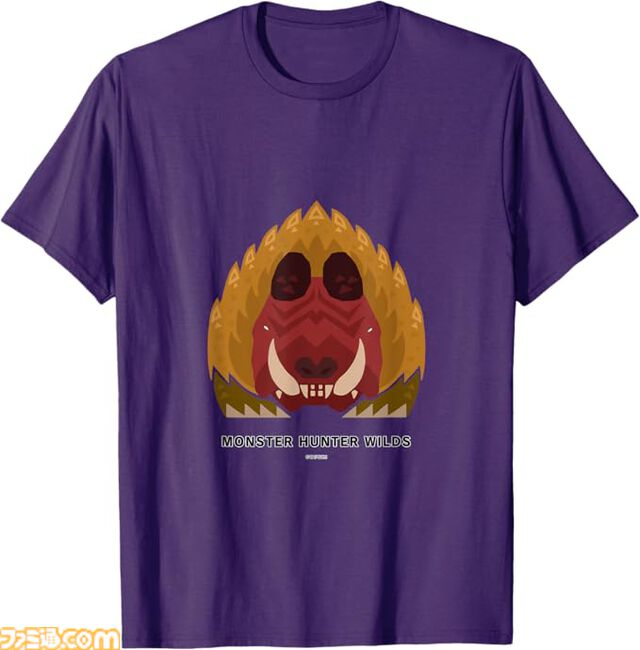 『モンハンワイルズ』話題のタマミツネがデザインされたTシャツが販売開始。シンプルなデザイン＆豊富なカラバリで普段使いもバッチリ