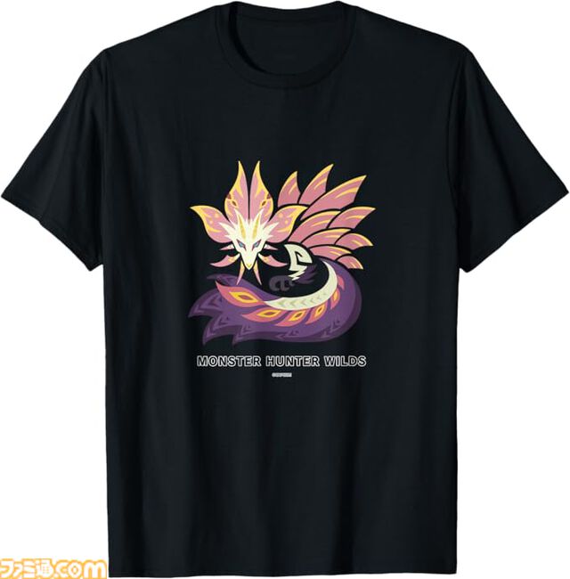 『モンハンワイルズ』話題のタマミツネがデザインされたTシャツが販売開始。シンプルなデザイン＆豊富なカラバリで普段使いもバッチリ