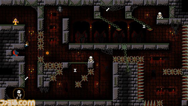 『Bones Beneath』罠に触れたら一発アウト。何度も生き返りながらエジプトの地下世界を攻略する、高難度2DアクションがSteamで本日（4/7）発売