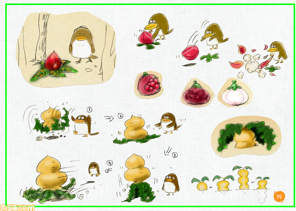 『はらぺこミーム』インタビュー。『がんばれ森川くん2号』の森川幸人氏が設定画を描きまくり、 “激ムズ体験版”の調整に人見ディレクターが悪戦苦闘。そんな開発の日々に迫る