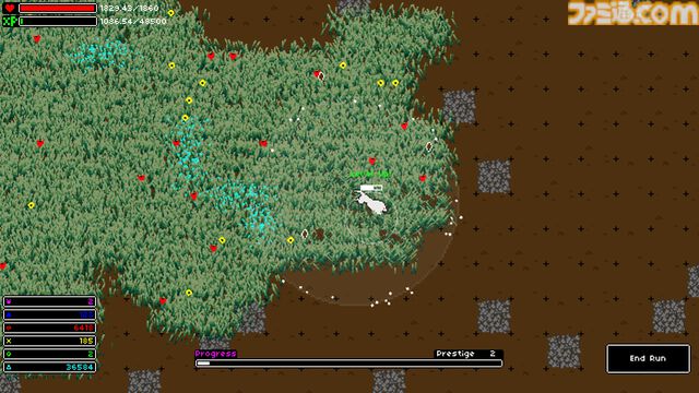 『『Lyca』4月8日発売。魔法のオオカミの力で荒れ地に自然を取り戻せ。チルいBGMをバックに豊かな草原を広げていく、ゆったり遊べるゲーム