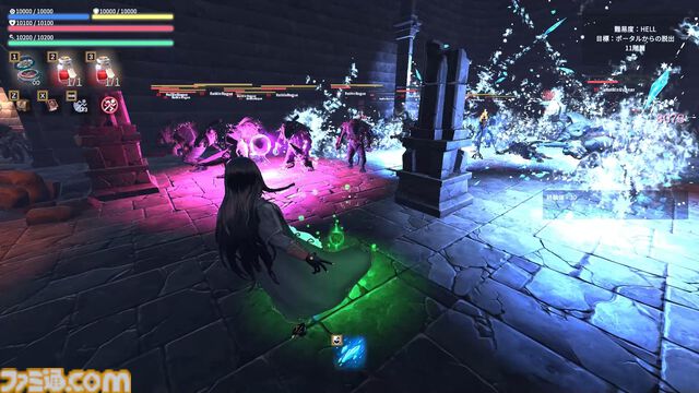 『Spell Fragments』“スペル×発動条件×性質変化”自分だけの最強魔法で戦うローグライク、クラファン支援総額1000万円達成。限定特典を追加するストレッチゴールも発表