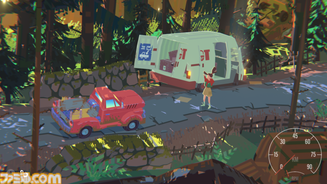 『Truckful / トラックフル』どこか不穏な田舎道を走り依頼をこなしていく謎解きトラックシミュレーター。ポケットペアによるパブリッシングが発表