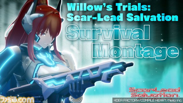 『スカーレッドサルベーション』コンパイルハート初の死にゲーの新PVが公開。機械兵器の弾幕をいなし次々と攻撃を叩き込む高速かつ豪快なアクション