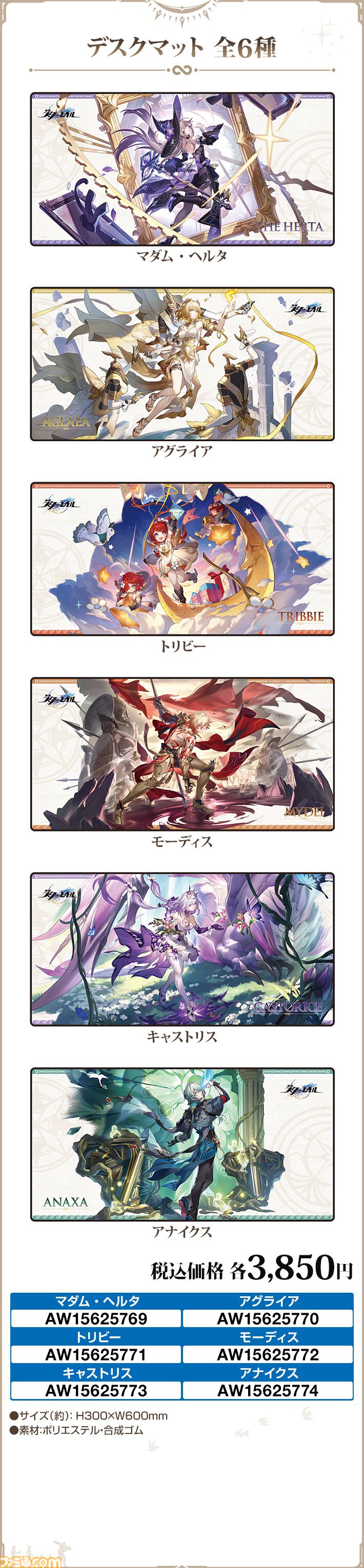 スターレイル　ローソンコラボ　キャストリス　モーディス　アナイクス　セット 画像ページ (7/19) 【崩壊スターレイル】ローソンコラボが本日