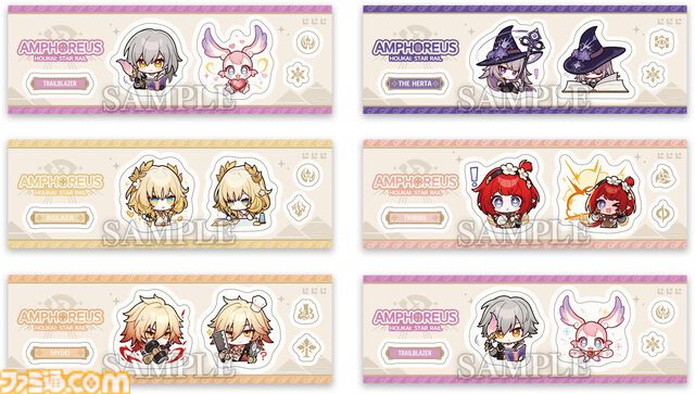 【崩壊スターレイル】ローソンコラボが本日（4/8）開始。キャストリス、アナイクス、トリビーたちデザインの限定クリアファイルが配布。特別なガルボやきのこの山・たけのこの里が発売【スタレ】
