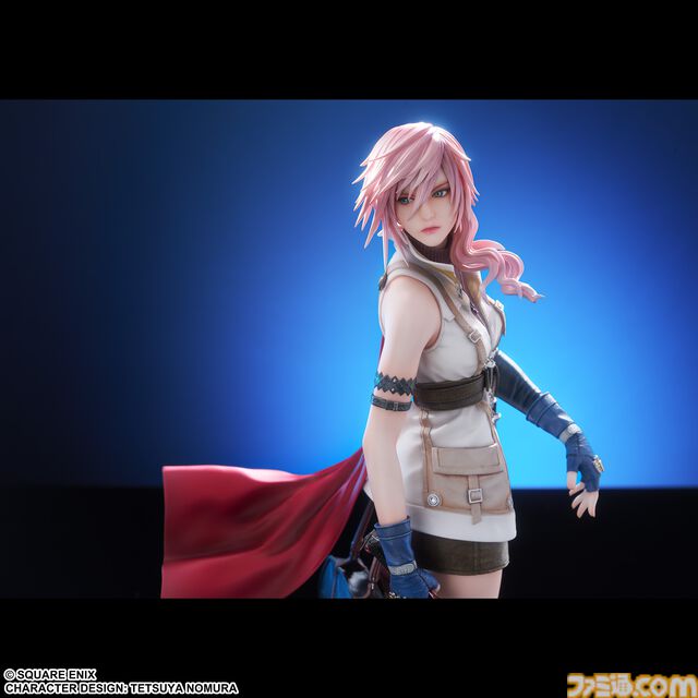 『FF13』ライトニングの振り向き姿が美しすぎるフィギュアが登場。はためく衣装やブレイズエッジを1/6.5スケールで精密に再現。価格は29,700円[税込]