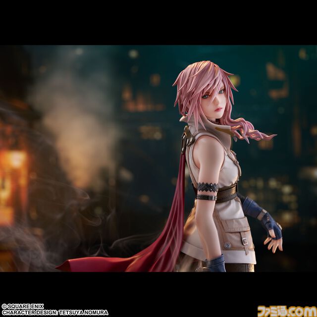 『FF13』ライトニングの振り向き姿が美しすぎるフィギュアが登場。はためく衣装やブレイズエッジを1/6.5スケールで精密に再現。価格は29,700円[税込]