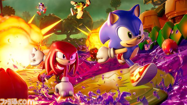 『ソニックランブル』5月8日に正式サービス開始。32人でリングの獲得数を競うパーティーロワイヤルゲーム。正式サービスではスキルやチーム戦を導入