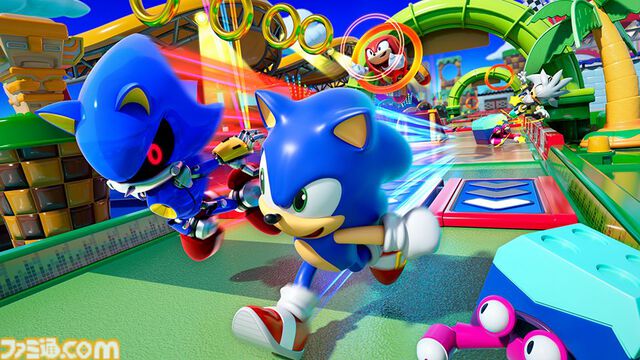 『ソニックランブル』5月8日に正式サービス開始。32人でリングの獲得数を競うパーティーロワイヤルゲーム。正式サービスではスキルやチーム戦を導入