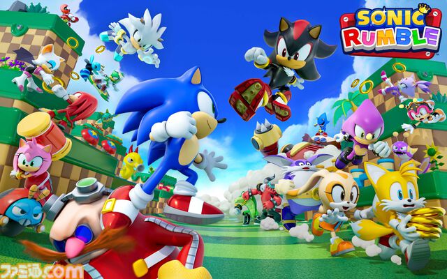『ソニックランブル』5月8日に正式サービス開始。32人でリングの獲得数を競うパーティーロワイヤルゲーム。正式サービスではスキルやチーム戦を導入