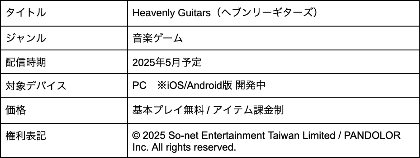 『白猫プロジェクト』浅井Pの新作『Heavenly Guitars』はエレキギター対戦ゲーム。直感的な操作感でギターを弾く楽しさを再現
