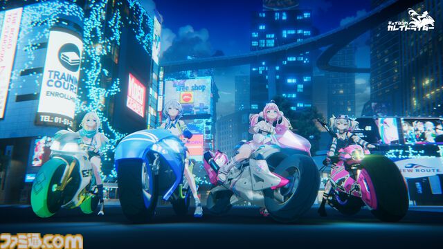 『チェイシング・カレイドライダー』バイク乗り美少女たちを導くRPGが発表。クローズドβテストの参加者を募集開始