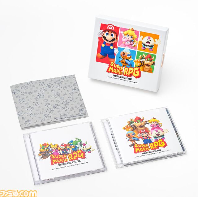 『スーパーマリオRPG』のオリジナルサウンドトラックが本日（4月9日）発売。SFC版の楽曲と下村陽子氏の楽曲解説本がついた豪華版に加えてレコード版も同時発売