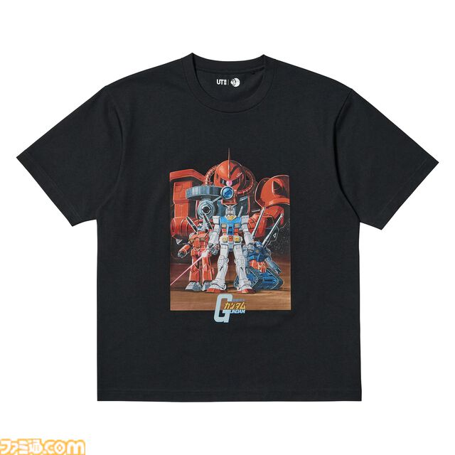『ガンダム』45周年記念ユニクロTシャツが登場。“大河原邦男”描き下ろしアートや『SEED』キラ歴代MS、『水星の魔女』デザインなどがラインアップ。4月14日発売