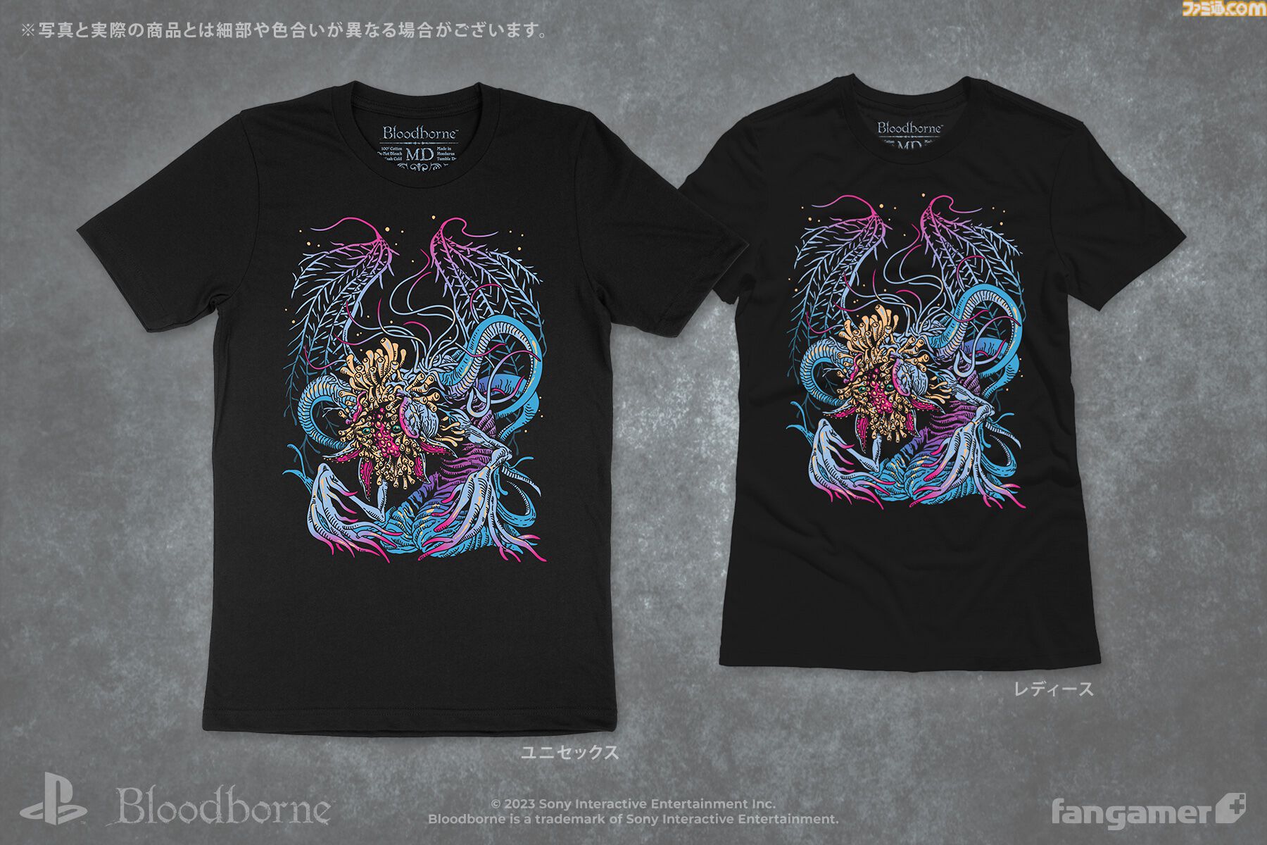 『ブラッドボーン』ちょこんと座った人形ぬいぐるみがかわいい。星の娘Tシャツや、教区長エミーリアのピンバッジなど新作グッズが発売